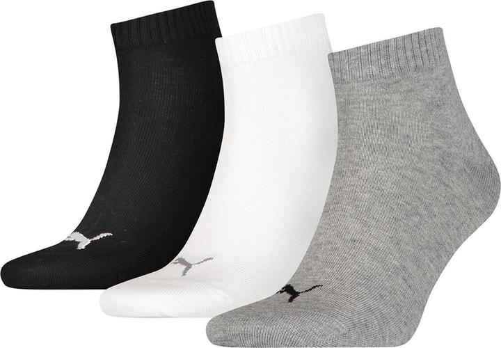 Produktbild Puma Unisex Quarter Plain 3p (3er Pack, 39 - 42)