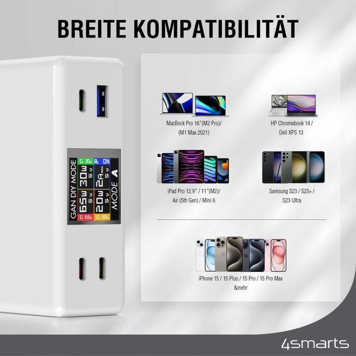 Immagine prodotto 4smarts Caricabatterie da tavolo (130 W)