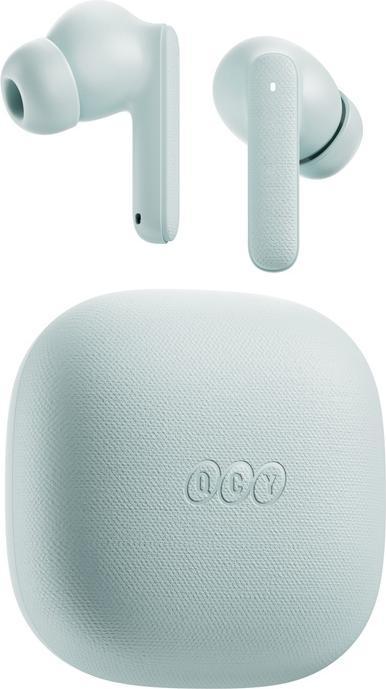 Actual product image QCY TWS T43 Earphones (misty blue) (35 h, Wireless)