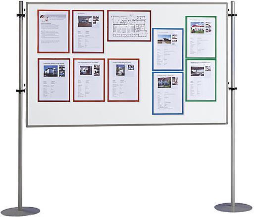 Produktbild eurokraft basic Info-Wand (150 x 100 cm)