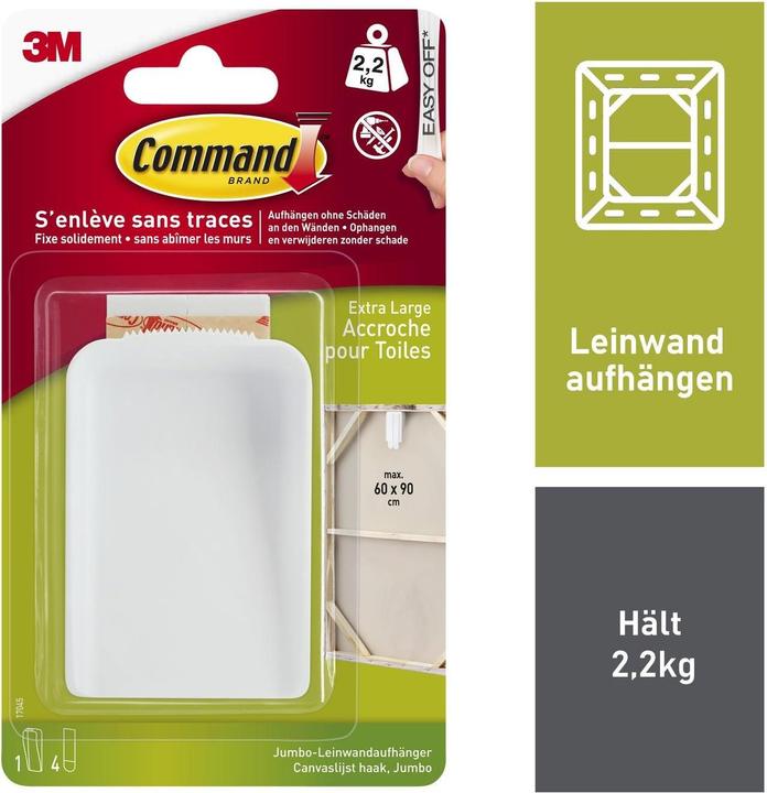 Actual product image Command Leinwandaufhänger XL