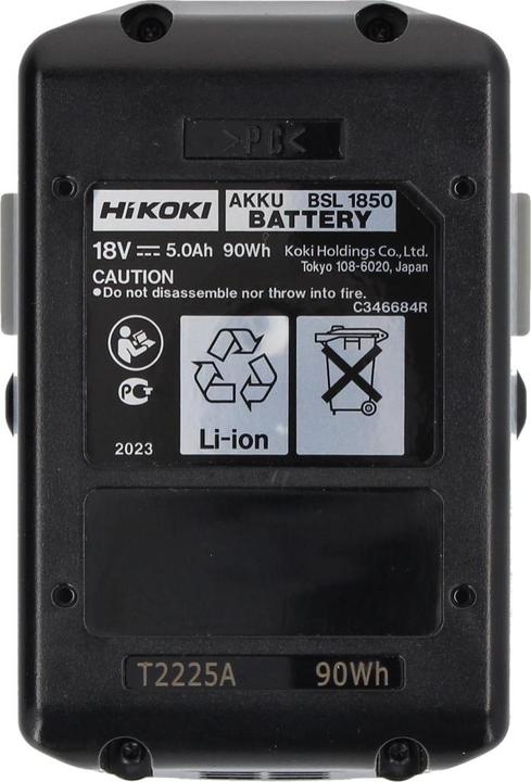 Actual product image Hikoki BSL 1850 (18 V)