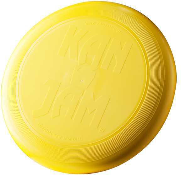 Actual product image Kanjam Frisbee yellow
