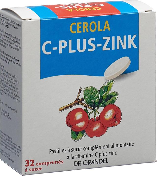 Dr Grandel C-Plus Zink Taler (32 Stück, Tabletten, 143 g)
