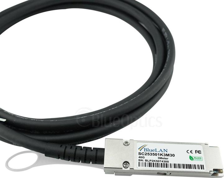 Immagine prodotto BlueLAN HPE X240 JG331A compatibile QSFP DAC SC253501K5M26