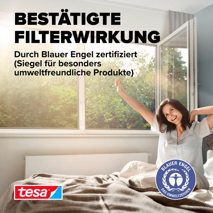 Immagine prodotto tesa Griglia anti-polline, per chi soffre di allergie, richiudibile con nastro velcro autoadesivo (120 x 240 cm)