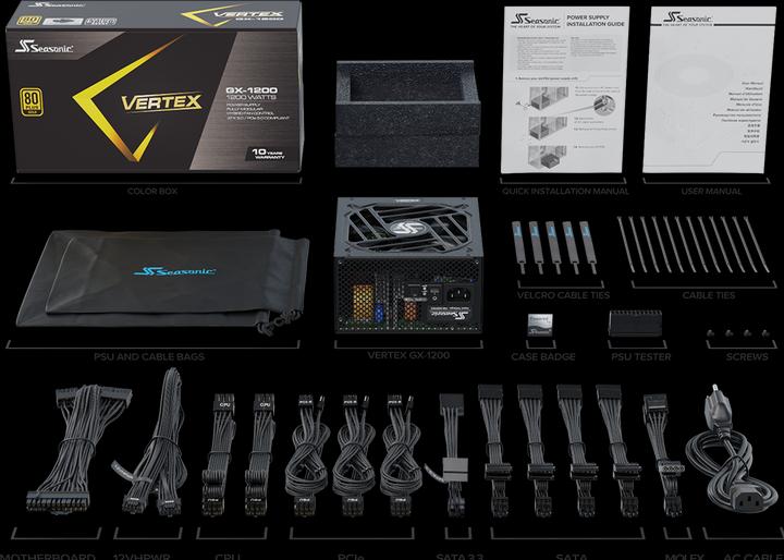 Produktbild Seasonic Vertex GX (1200 W)