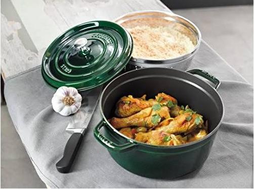 Actual product image Staub Roaster green (28 cm, Casserole + Stewpot, Cast iron)