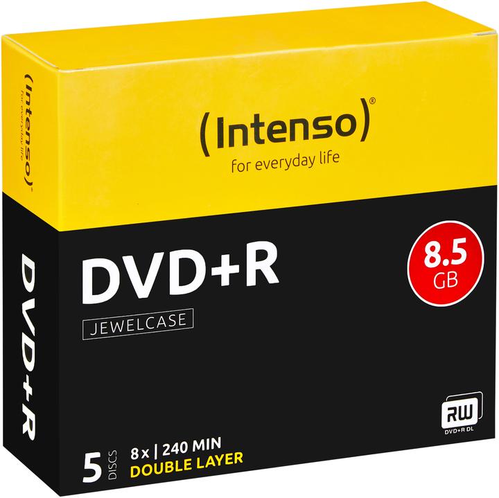 Produktbild Intenso DVD+R DL 8.5GB/240min (5 x)