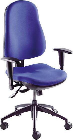 Produktbild eurokraft pro Bandscheiben-Drehstuhl, Rückenlehnenhöhe 520 mm