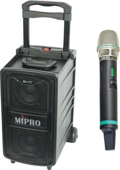 Actual product image Mipro MA-727 with 1-channel receiver module and microphone (Active)