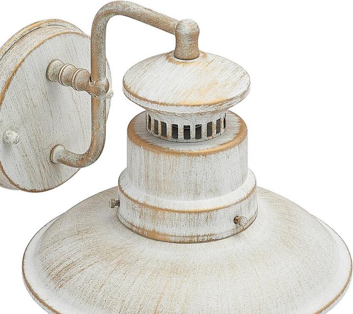 Produktbild Lindby Gwendolyn Aussenwandleuchte, weiss antik (E27, IP44)