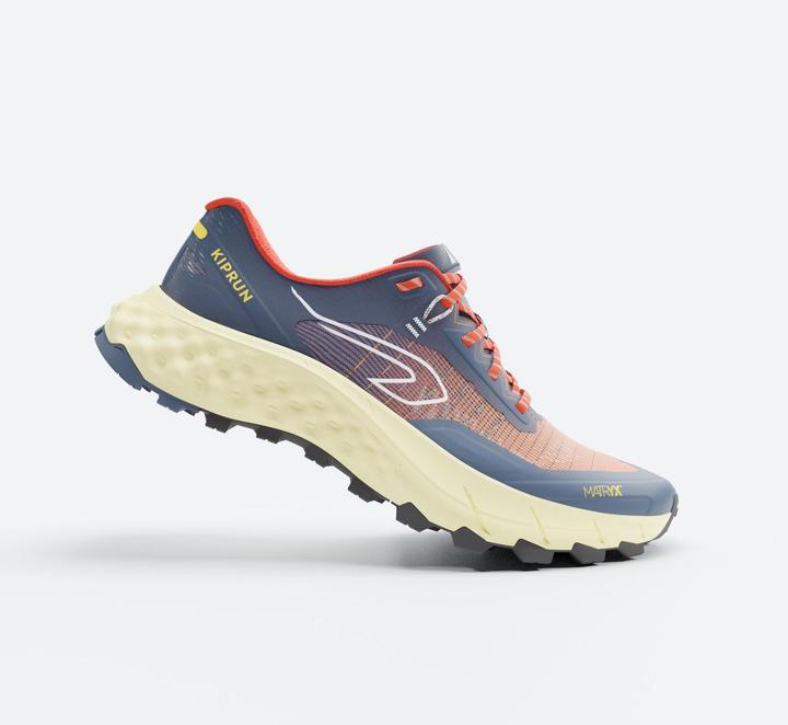 Actual product image Kiprun Trailrunningschuhe Herren - MT Cushion 2 blau/gelb (47)