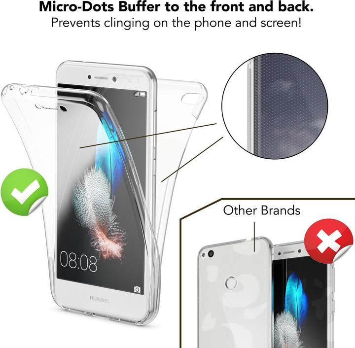 Image du produit Nalia Étui pour téléphone portable 360 degrés (Huawei P8 Lite (2017))