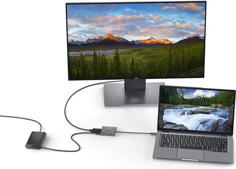 Produktbild Dell USB-C zu (DP, HDMI, 18 cm)
