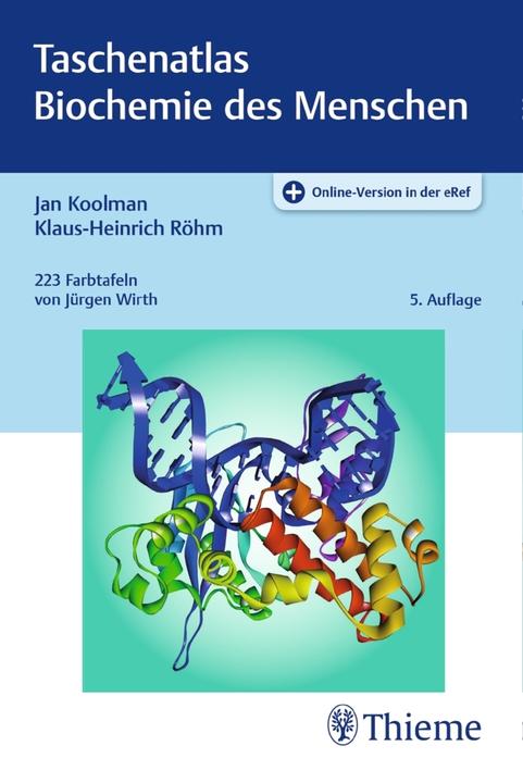 Actual product image Taschenatlas Biochemie des Menschen (German, Koolman, Jan/Röhm, Klaus-Heinrich, 2019)