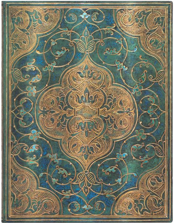 Produktbild Paperblanks Notizbuch FB Chronik Türkis ultra (Blanko, Harter Einband)