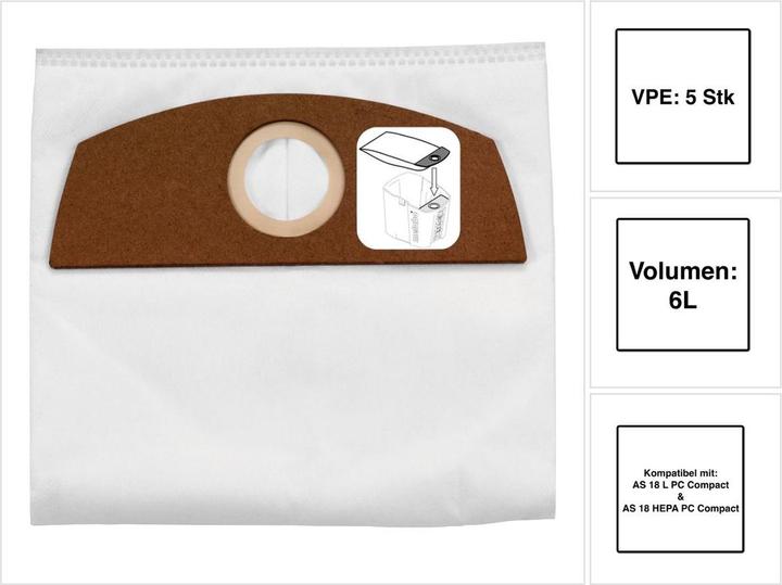 Actual product image Metabo Filter bag