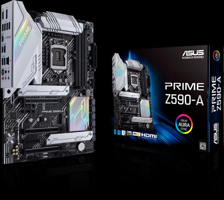 Actual product image ASUS PRIME Z590-A (LGA 1200, Intel Z590, ATX)