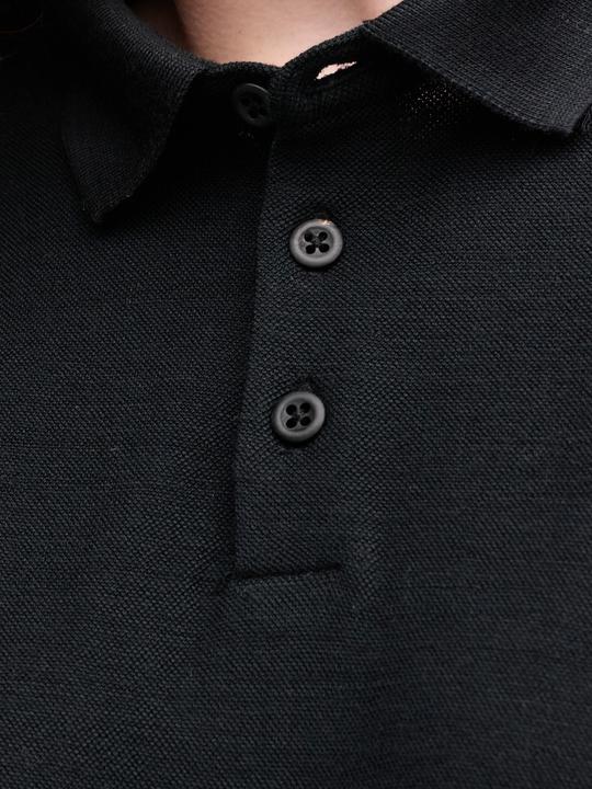 Actual product image Mover Plastic Free Sportswear Long Sleeve Merino Polo (L)