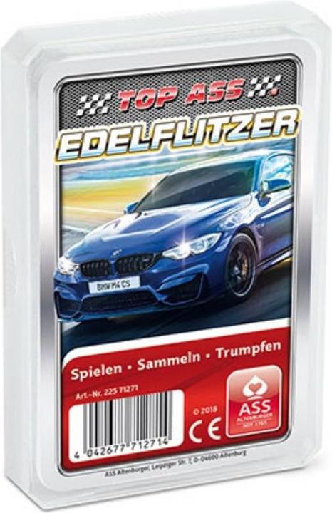 ASS Altenburg 22571271 - Quartett - Edelflitzer (DE-Ausgabe) (Deutsch)