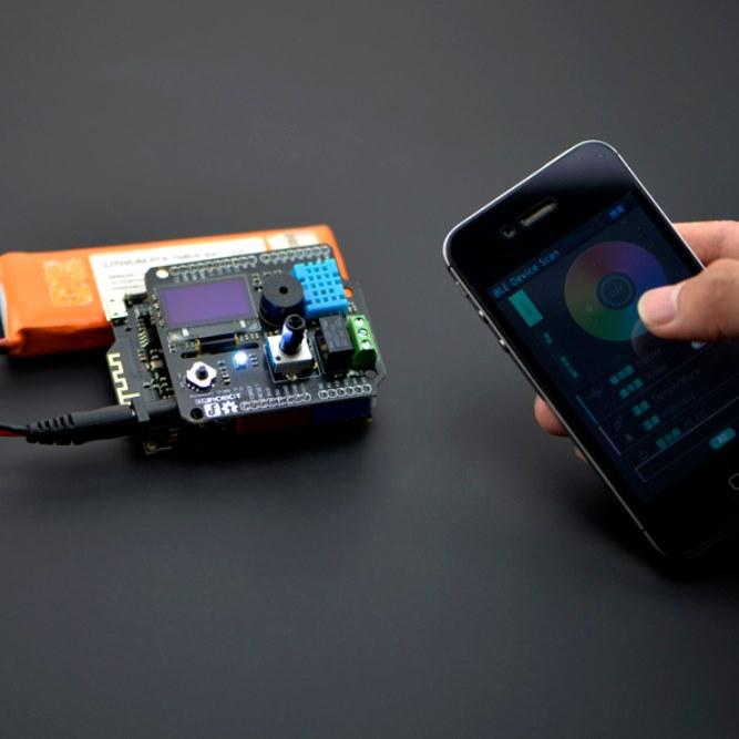 Actual product image DFRobot Bluno Arduino UNO compatible Bluetooth 4.0 (BLE) board