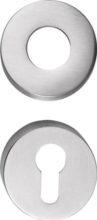 Produktbild Ogro Drückerrosette 6501 23,5 ER Edelstahl ER Schildstärke 9 mm rund rund (Türrosette)