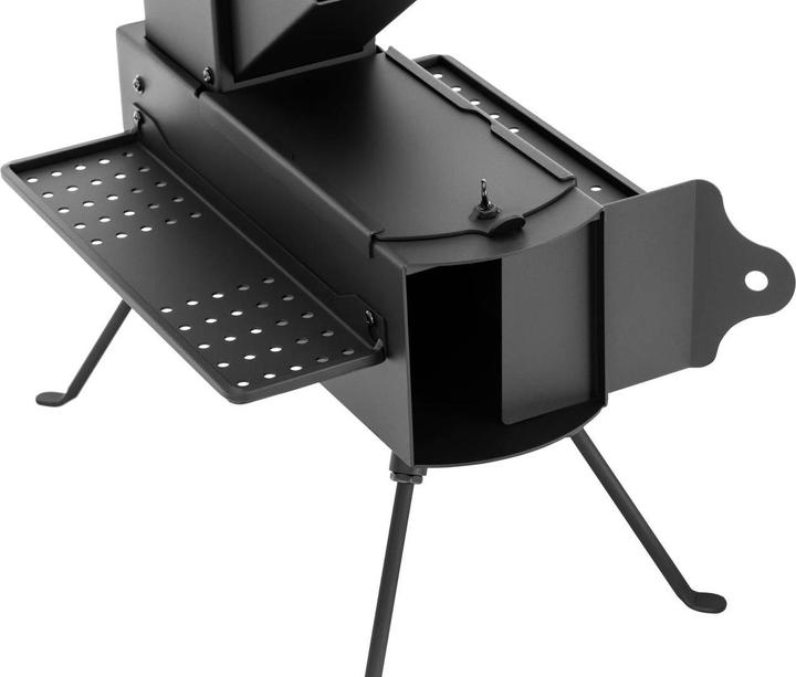 Produktbild Uniprodo Raketenofen Rocket Stove zusammenklappbar Outdoor Holzofen Campingofen Stahl