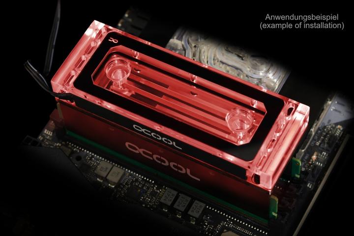 Actual product image Alphacool 17467 Computer cooling system part/accessories water block