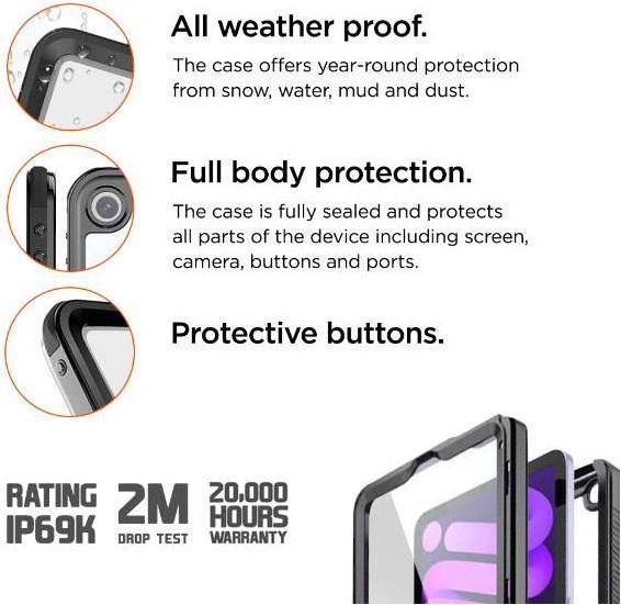 Produktbild Eiger Peak 3000 Case (iPad mini 2024 (7. Gen), iPad mini 2021 (6. Gen))