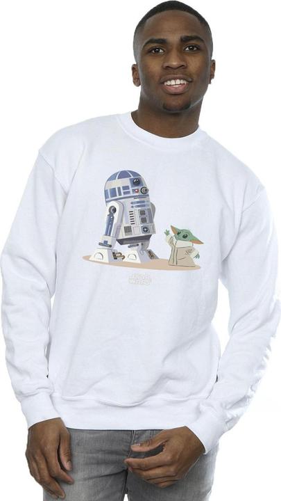 Produktbild Star Wars The Mandalorian R2D2 And Grogu Sweatshirt (S)