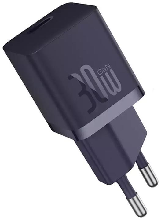 Immagine prodotto Baseus Mini caricatore da parete GaN5 30W (viola) (30 W)