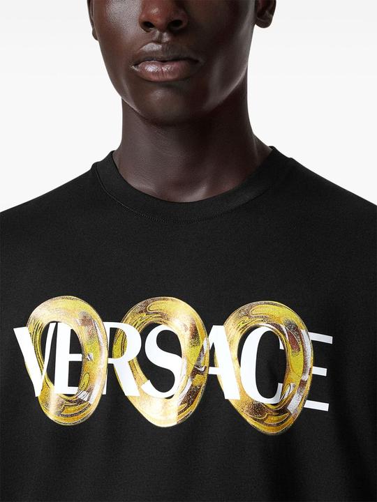 Actual product image Versace T-shirts And Polos Black (M)