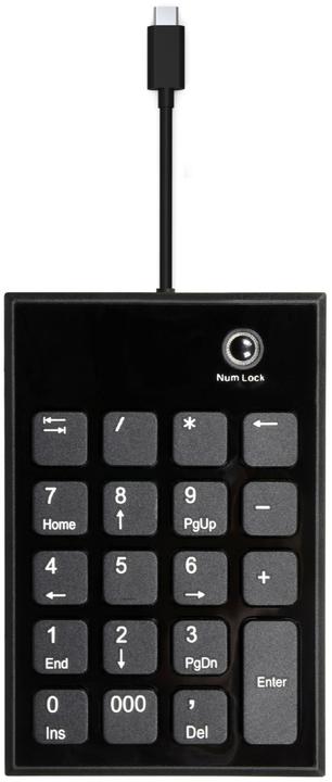 Image du produit Port Designs 900801 Clavier numérique Notebook USB (Pavé numérique, Filaire)