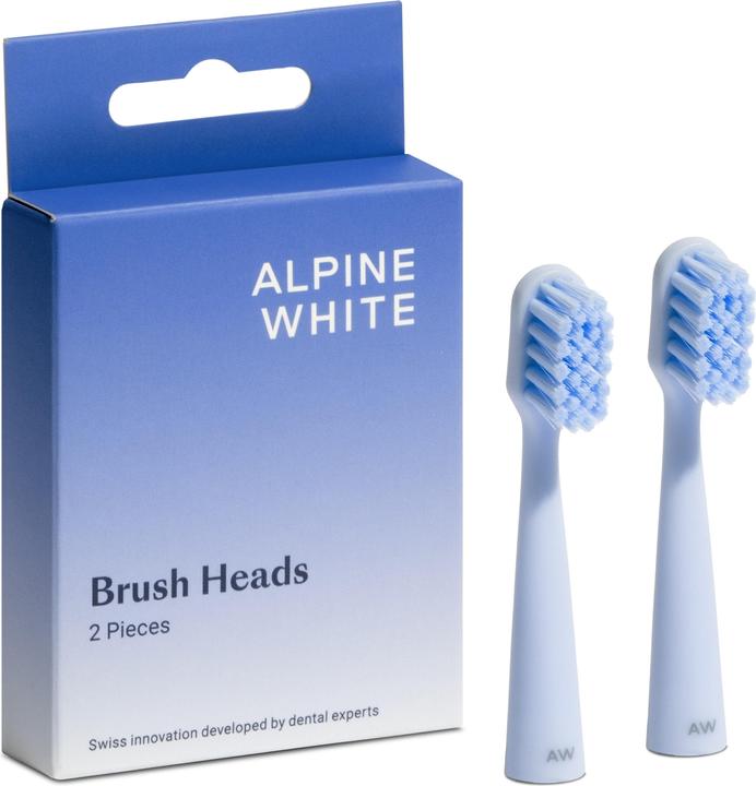 Alpine White Brush Heads (2 Stk) (2 x)
