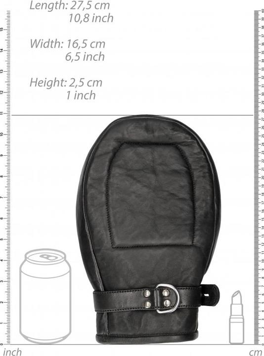 Image du produit Ouch! Bondage Mittens Padded with Metal Teeth