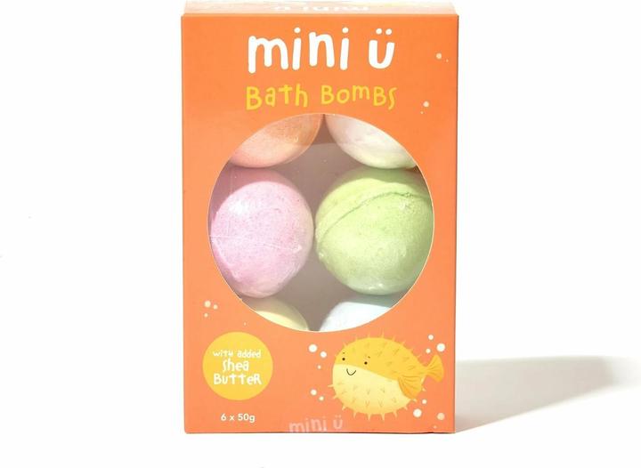 Image du produit Mini U Mini-U Bombes de bain au beurre de karité 6x50g