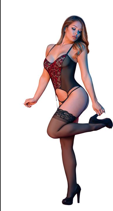 Actual product image Magic Silk Merry Widow & G Set (S, M)