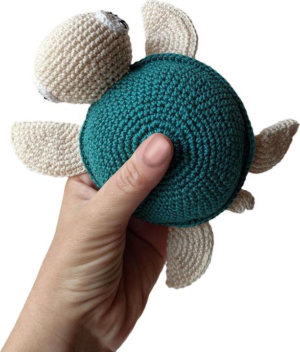 Produktbild Natura Punto Häkel-Schildkröte, Kuscheltier, handgemacht (18 cm)