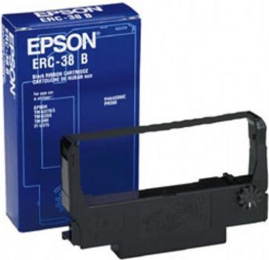 Image du produit Epson Ruban Nylon ERC 38 noir S015374 TM-U200 3 millions de caractères