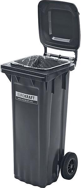 eurokraft pro Grossmülltonne aus Kunststoff, nach DIN EN 840 (80 l)