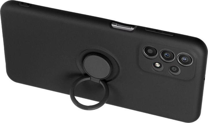 Produktbild OEM Back panel cover SILICONE RING case for SAMSUNG A55 5G black (Samsung Galaxy A55)