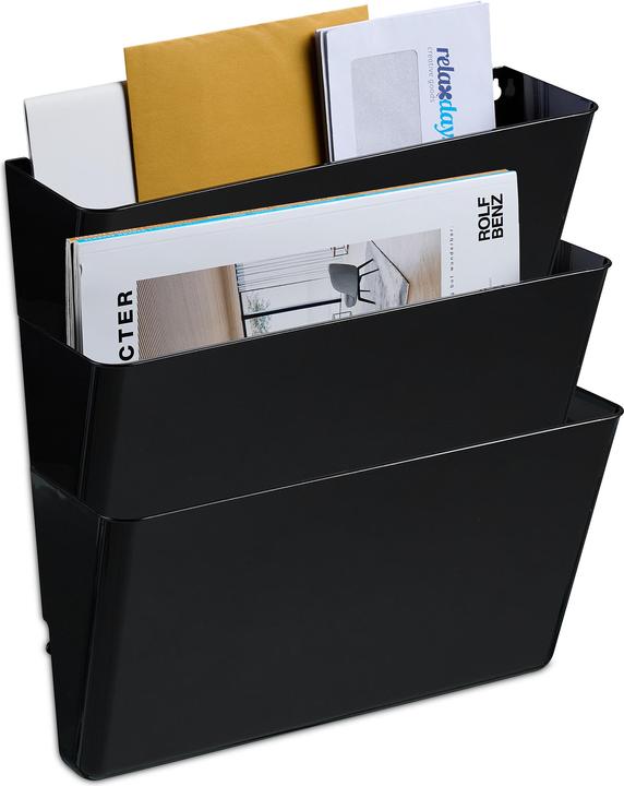 Produktbild Relaxdays Zeitschriftenhalter (33 x 10.5 x 19 cm)
