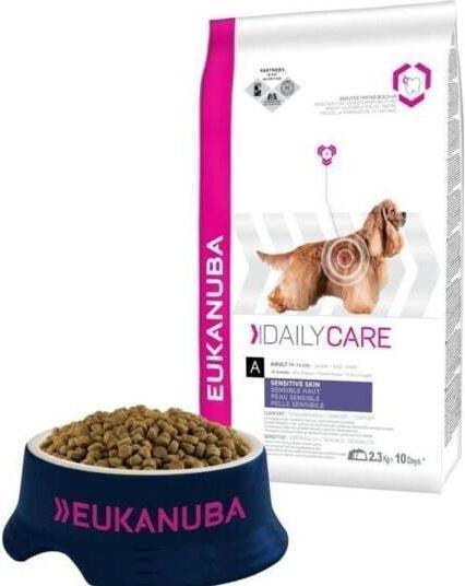 Actual product image Eukanuba Sensitive Skin (Adult, 1 pcs., 12000 g)