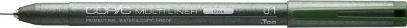 Actual product image Copic Multiliner olive 0,1mm (Olive)