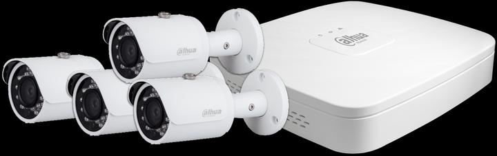 Actual product image Dahua NVR4104 4x HFW1220S Paket (1080 x 720 pixels)