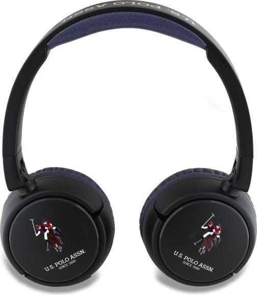 Actual product image U.S. Polo US Polo Bluetooth On-Ear Headphones USHPV6PCOV Navy DH Colour Logo (30 h, Wireless)