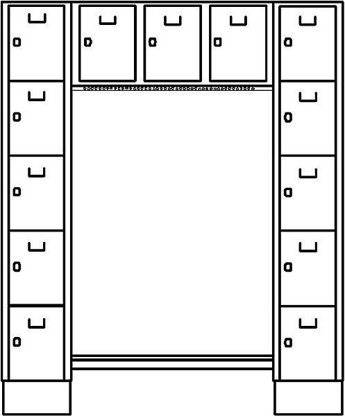 Produktbild Wolf Garderobensystem, offen (150 cm, 185 cm)