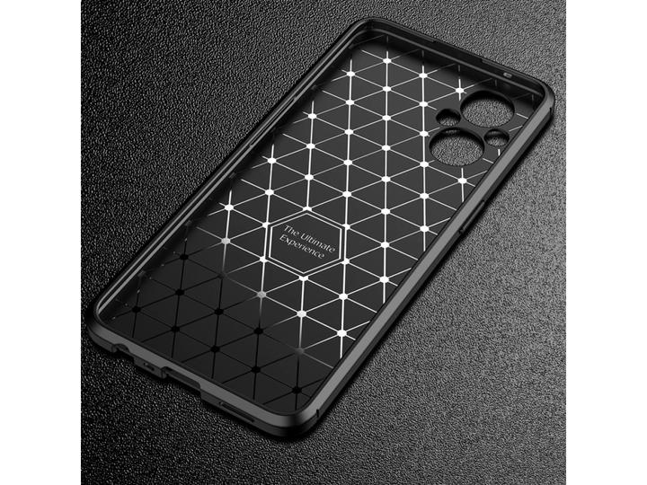 Actual product image Screenguard Oppo Reno8 Lite 5G Hull Carbon Design TPU Case (Oppo Reno 8 Lite 5G)