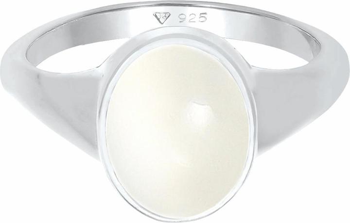 Immagine prodotto Elli Anello con pietra preziosa, anello con sigillo, vintage (58, 925 Argento)